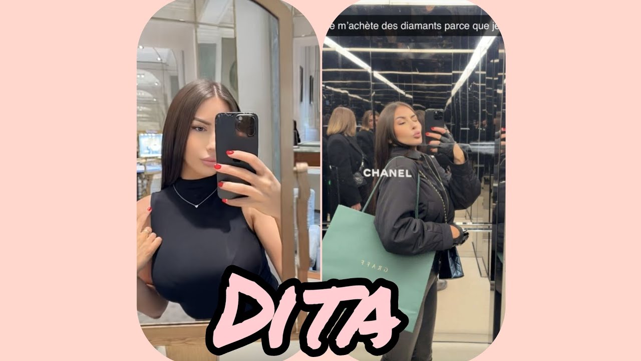 Dita un shopping de luxe INDÉCENT sur Paris 🎰 😋😛