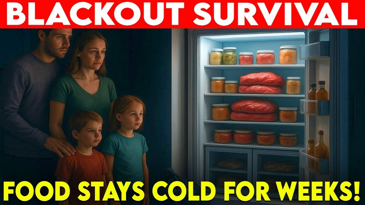 Survive Any Power Outage: Keep Food Cold for WEEKS! (Blackout Prepping)