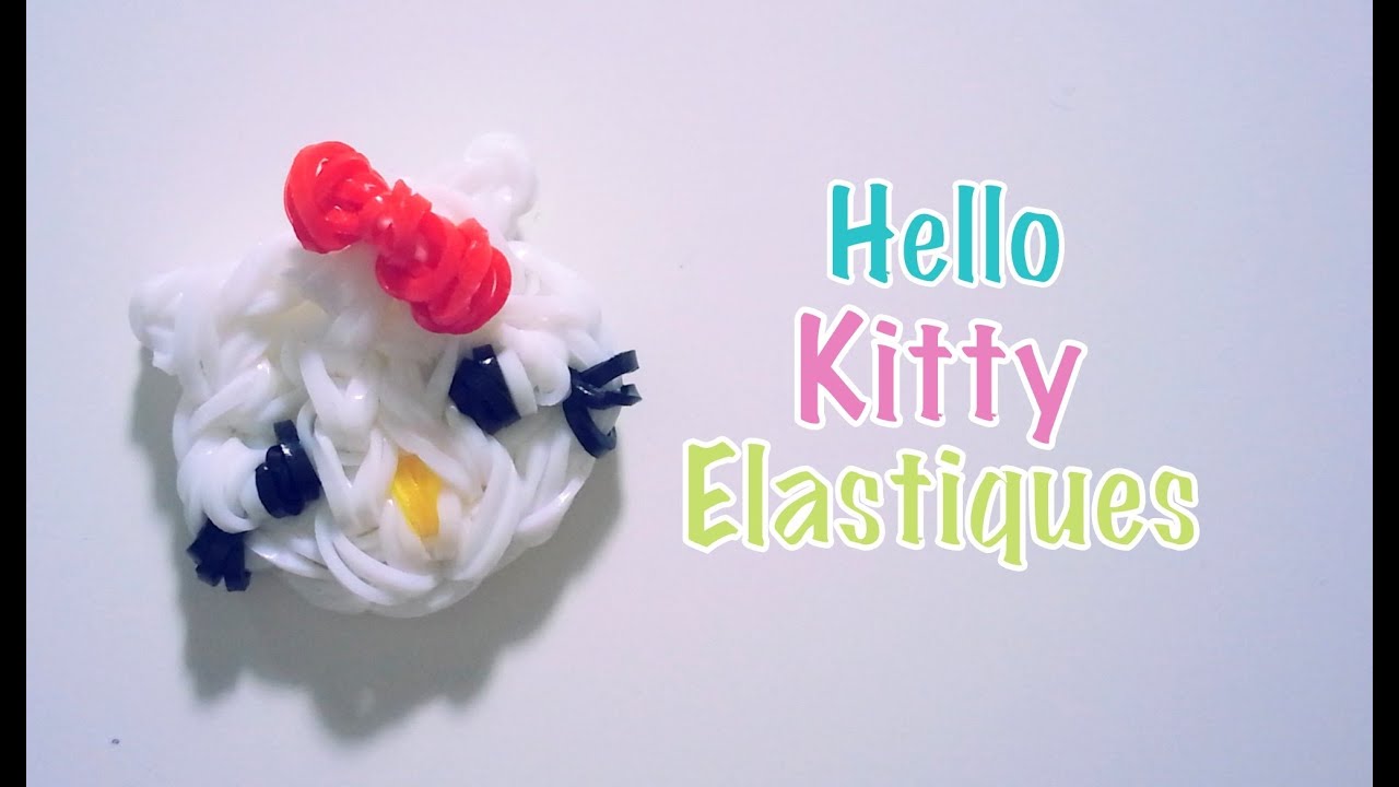 Comment faire Hello Kitty avec des élastiques sans machine