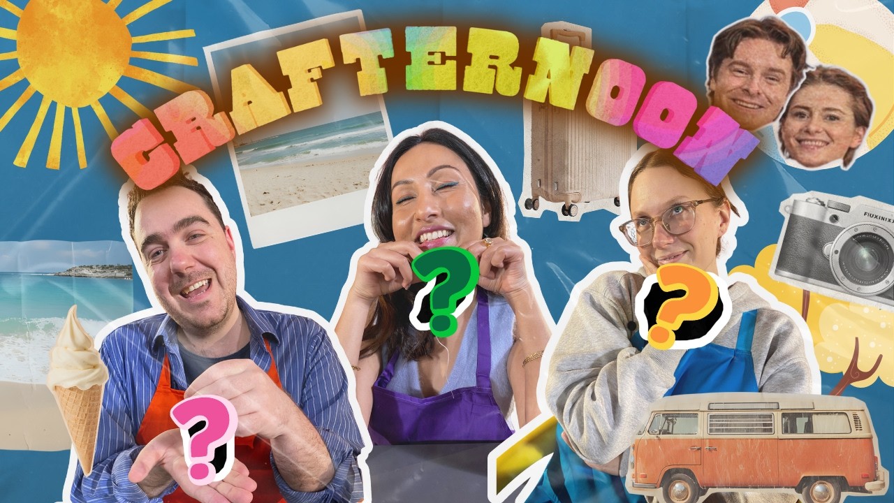 It's Giving and Receiving Season! | Crafternoon with Jordan Barr, Urvi Majumdar & Alistair Baldwin
