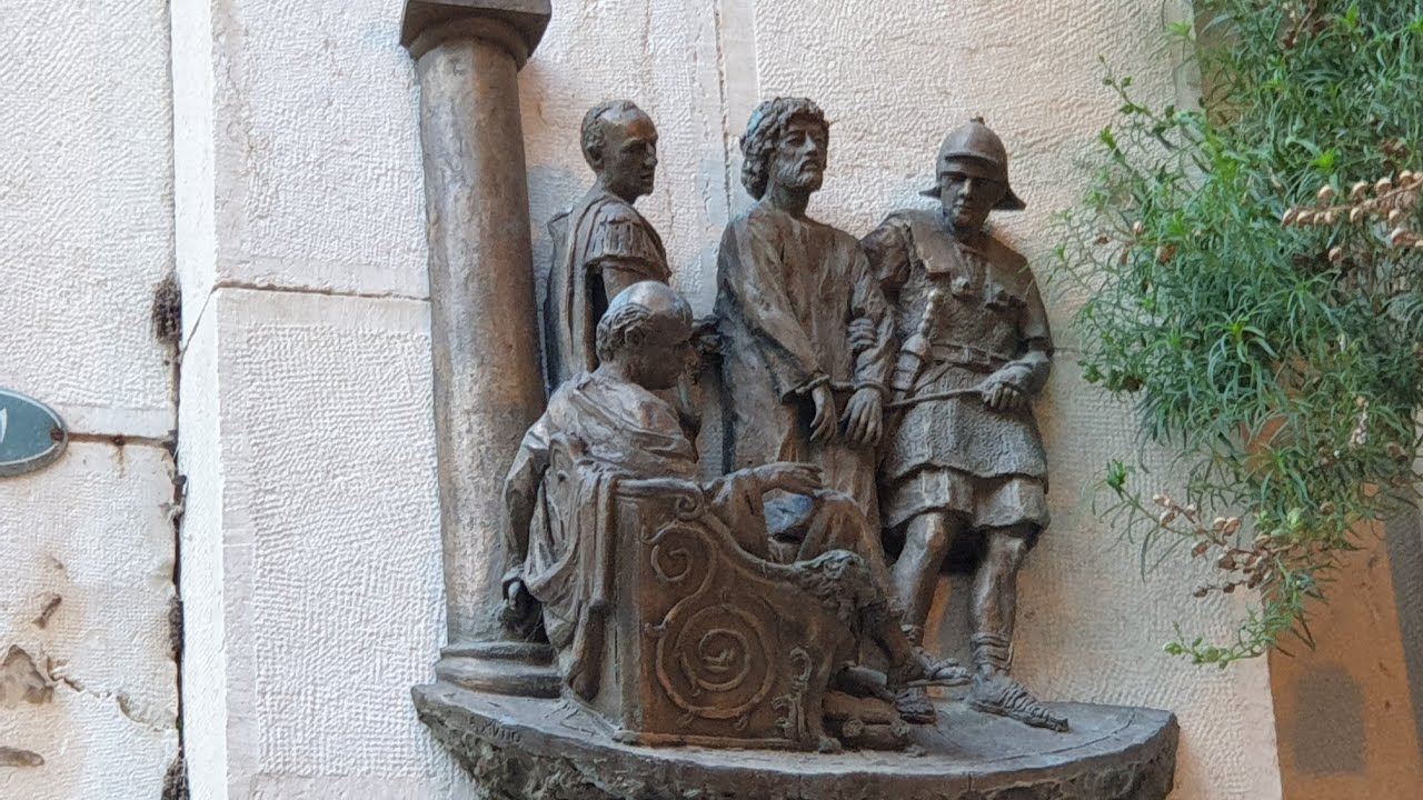 VIA DOLOROSA IN JERUSALEM ISRAEL