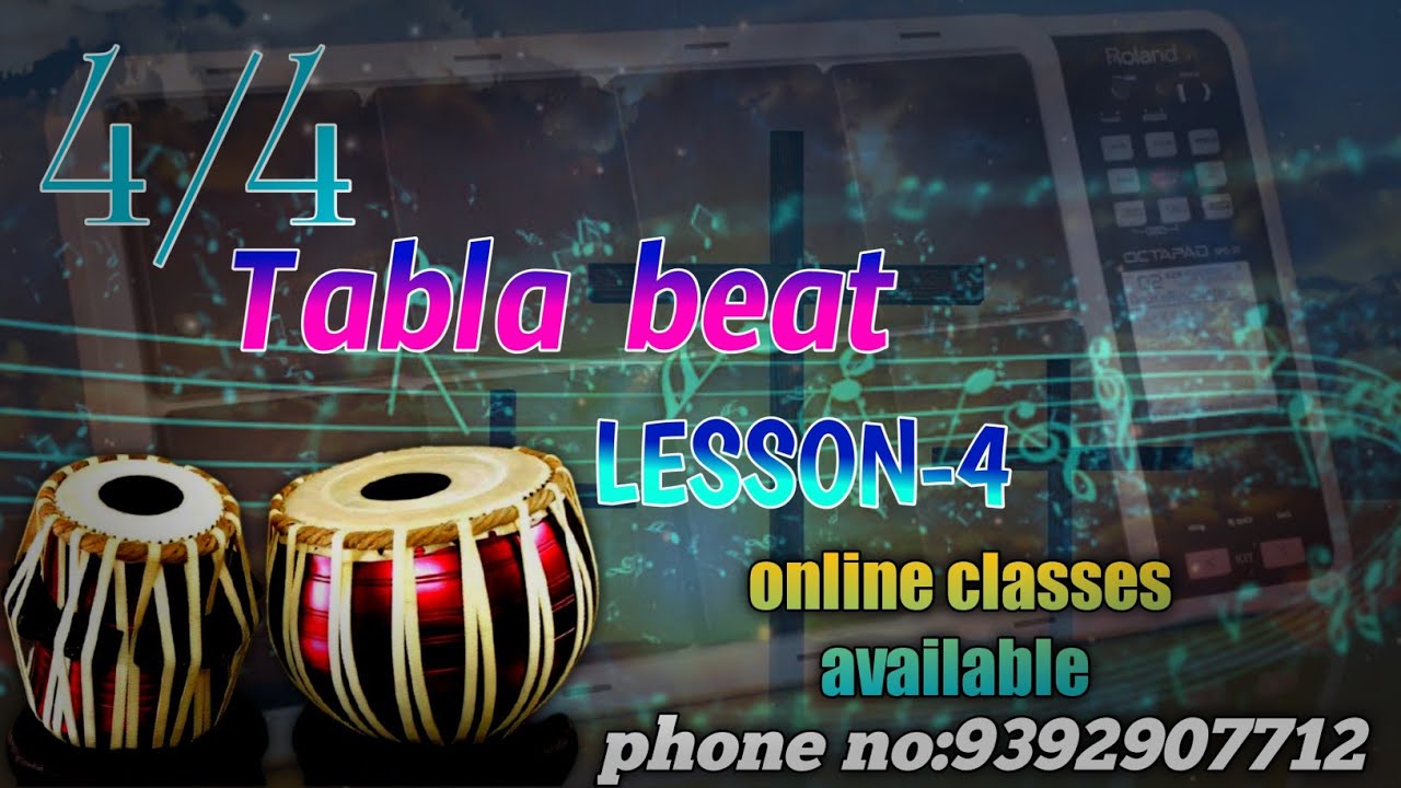 MeekaPads939|4/4Tabala|Lesson 4 | SPD30