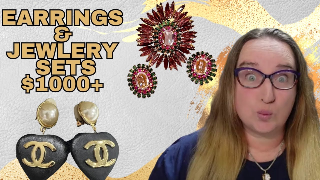 Vintage Jewelry Brands That Sell for THOUSANDS : Earrings Brooch Sets
