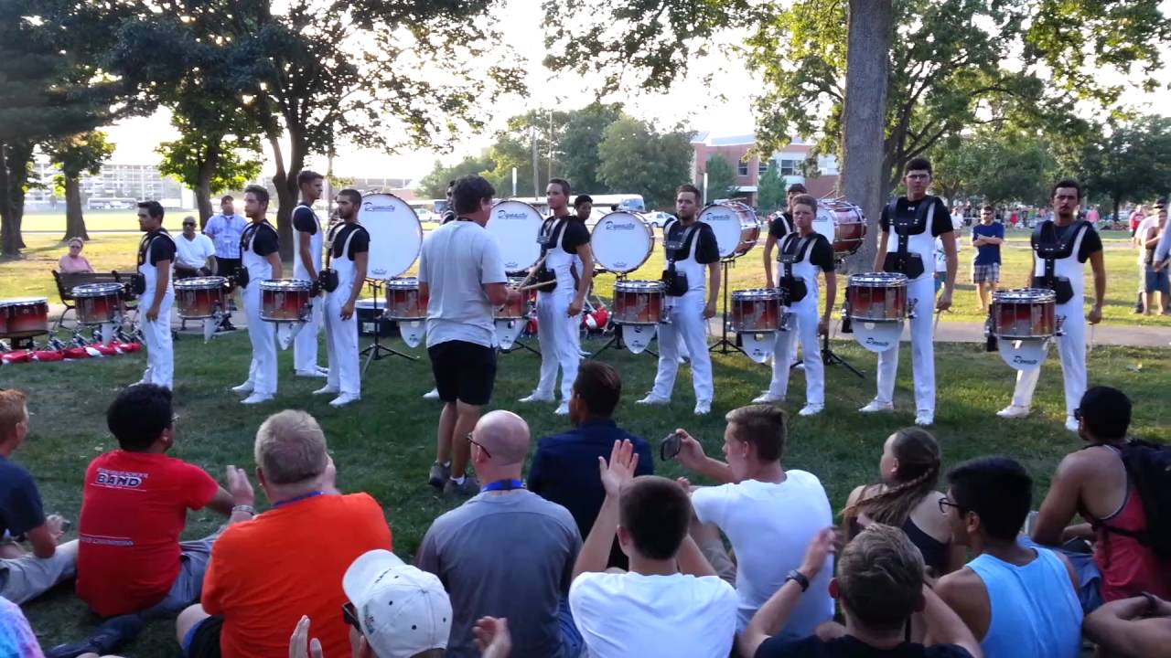 Santa Clara Vanguard 2016 Drumline-Semi Finals Day-Indianapolis