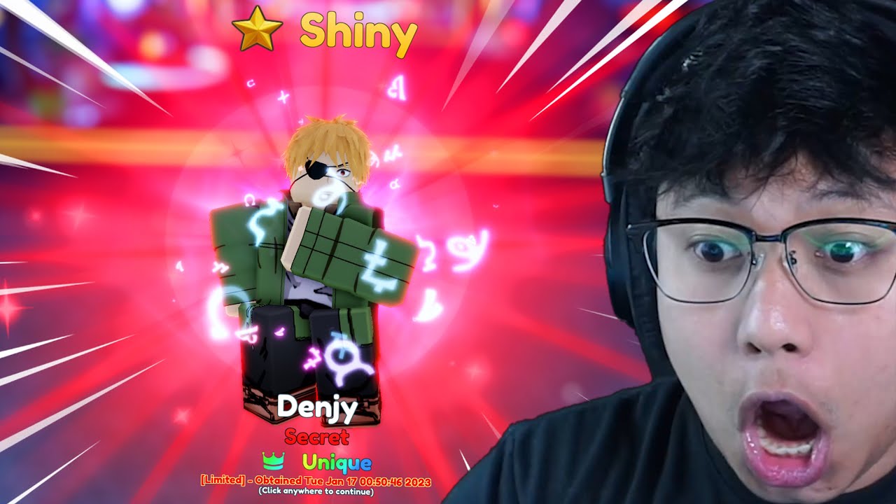 GETTING UNIQUE DENJI SHINY SECRET UNIT - Anime Adventures