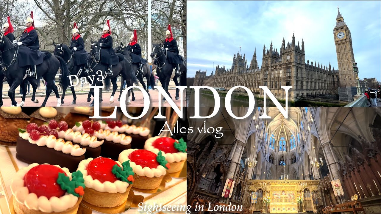 王室ゆかりの地を巡るロイヤルツアー👑ロンドンvlog🏰｜リッツロンドンアフタヌーンティー🫖パブ🍻