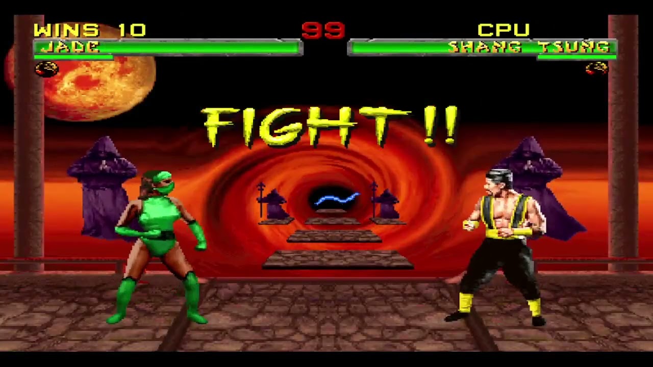 Mortal Kombat Komplete Plus - MK2 Arcade - Jade (Hard 8)