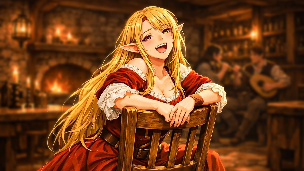 Medieval Tavern Fantasy Music | D&D Fantasy Tavern Celtic Music for Deep Sleep & Relaxation Focus
