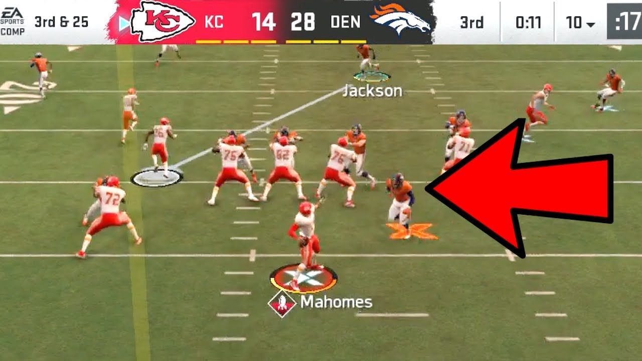 Von Miller FEARMONGER ACTIVATED! Chiefs vs Broncos Madden 20 Online Gameplay