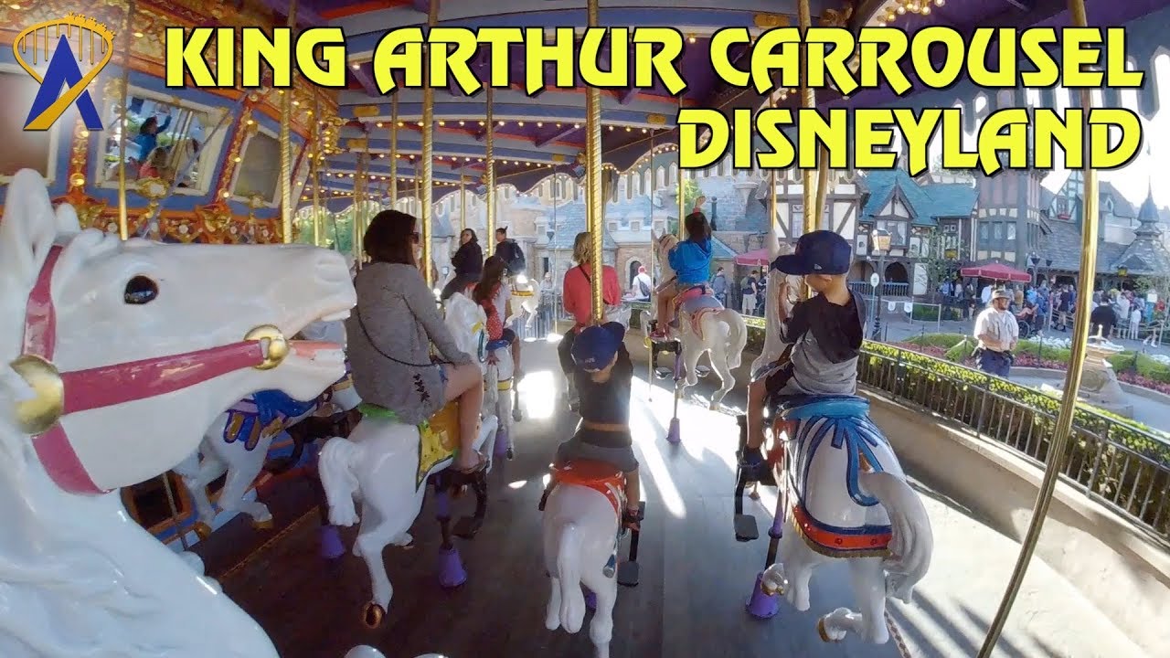 King Arthur Carrousel POV at Disneyland