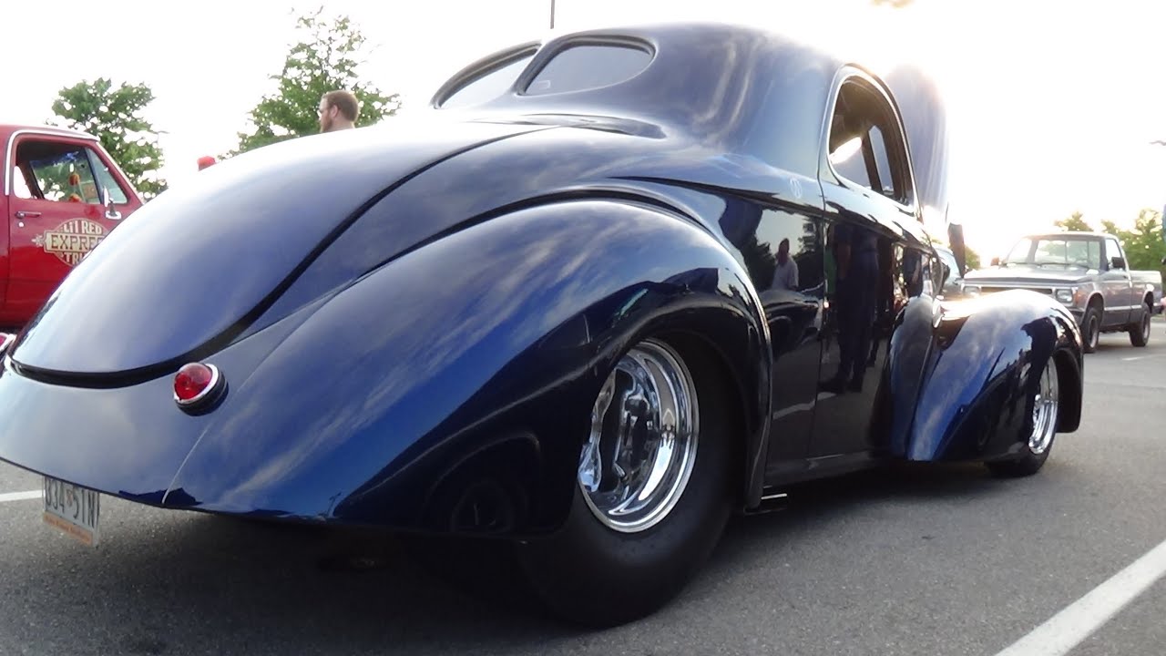 1941 Willys Coupe Blown Pro Street Dreamgoatinc Hotrods Custome and Classic Muscle Cars VIDEO