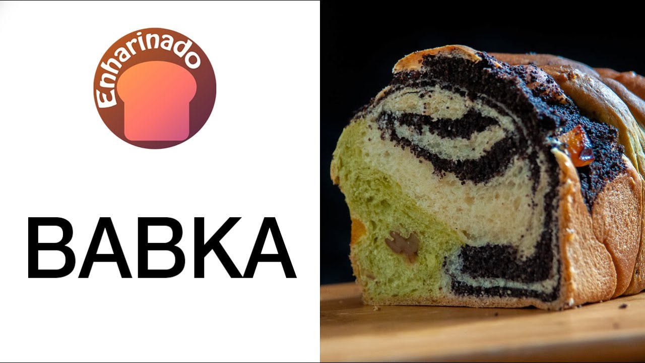 Babka con Amapola y Matcha  - www.enharinado.com