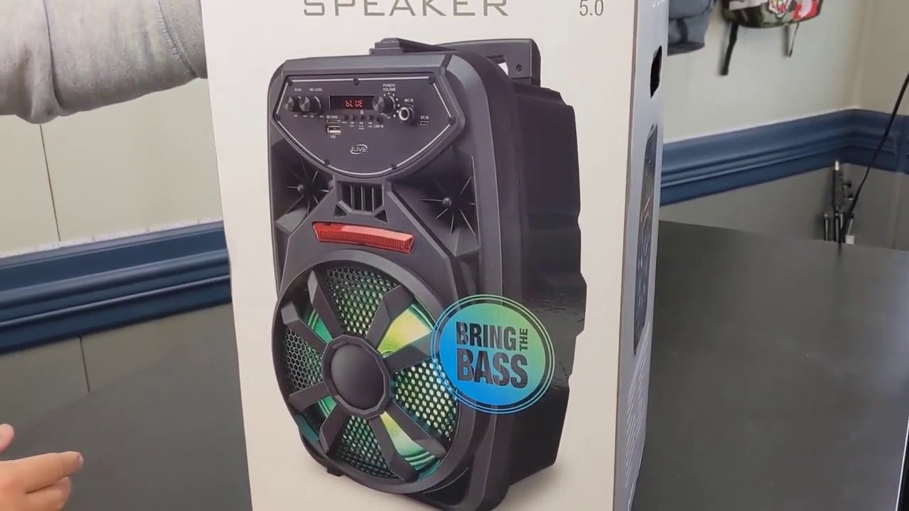 iLive Bluetooth Tailgate Party Speaker Review