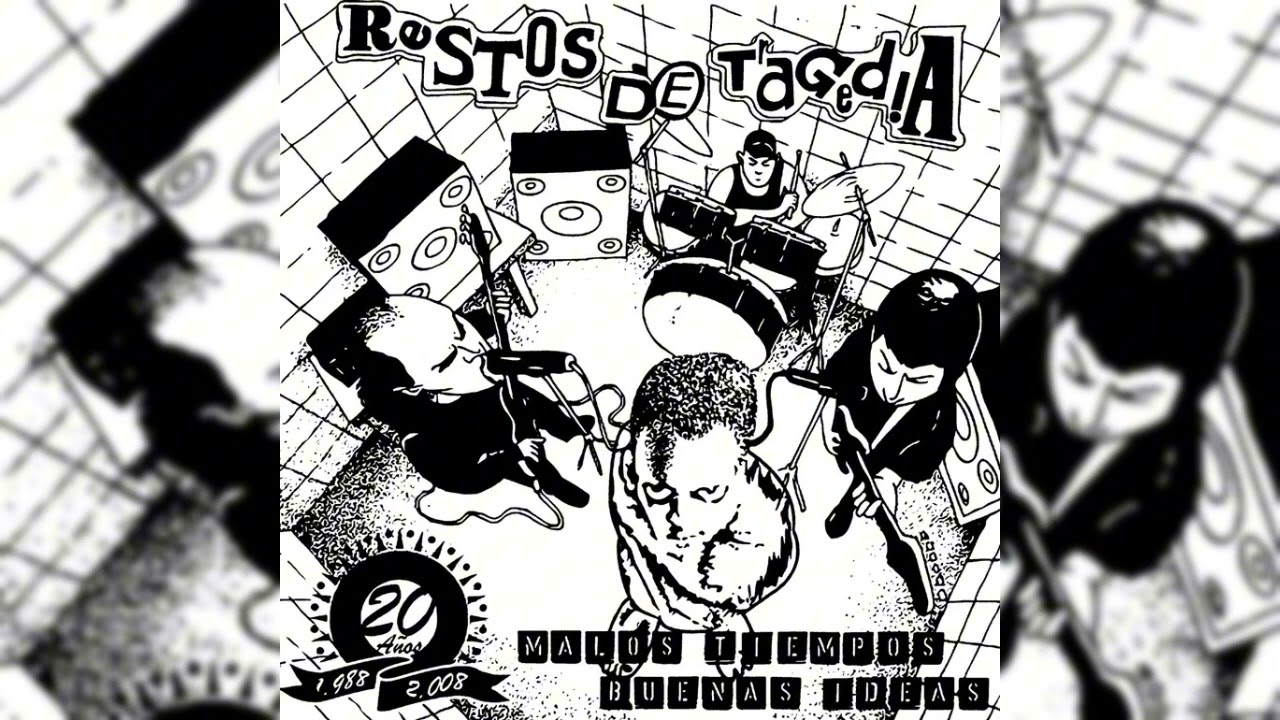 Restos de Tragedia (R.D.T) - Malos Tiempos Nuevas Ideas (Album Completo - Punk Hardcore)