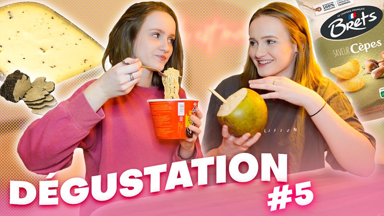 ON MANGE CES ALIMENTS POUR LA PREMIÈRE FOIS ! #5 (Grand frais)