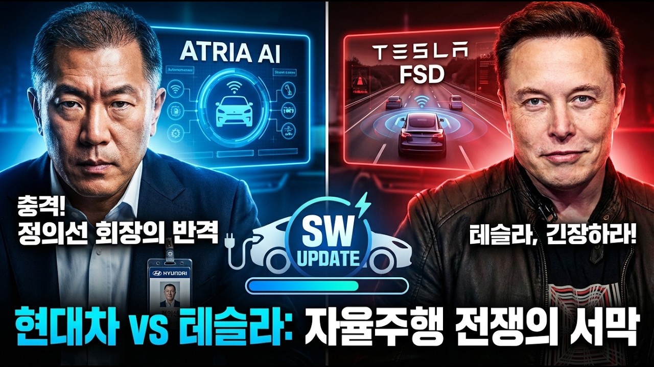 현대차 임원들에게 테슬라 타고 출퇴근하라 현대차에 무슨일이?