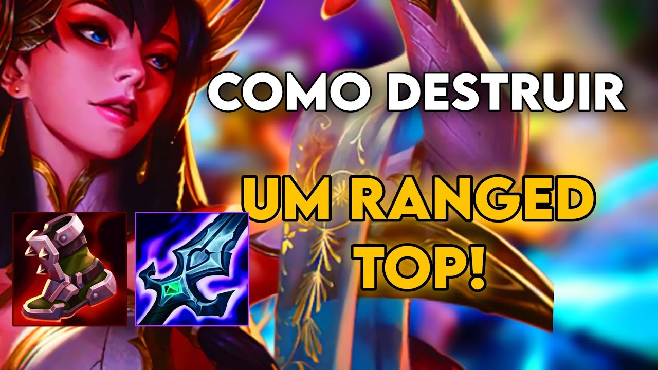 VOCÊ NUNCA MAIS VAI SOFRER PARA RANGED NO TOP DEPOIS DE VER ESSE VIDEO! | IRELIA ESTÁ MUITO FORTE 