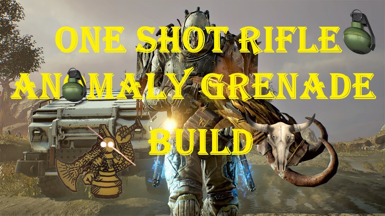 Outriders  Devastator One Shot Rifle Anomaly Grenade Build