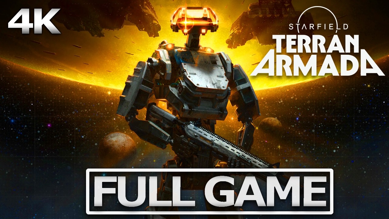 STARFIELD: TERRAN ARMADA Full Gameplay Walkthrough / No Commentary【FULL GAME】4K Ultra HD