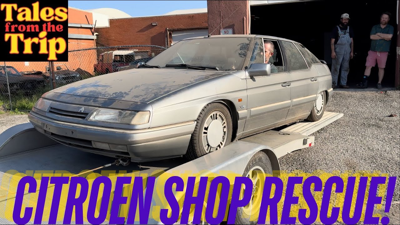 1992 Citroen XM Shop RESCUE!  Is this the LAST true Citroen?  What will it take to get running?
