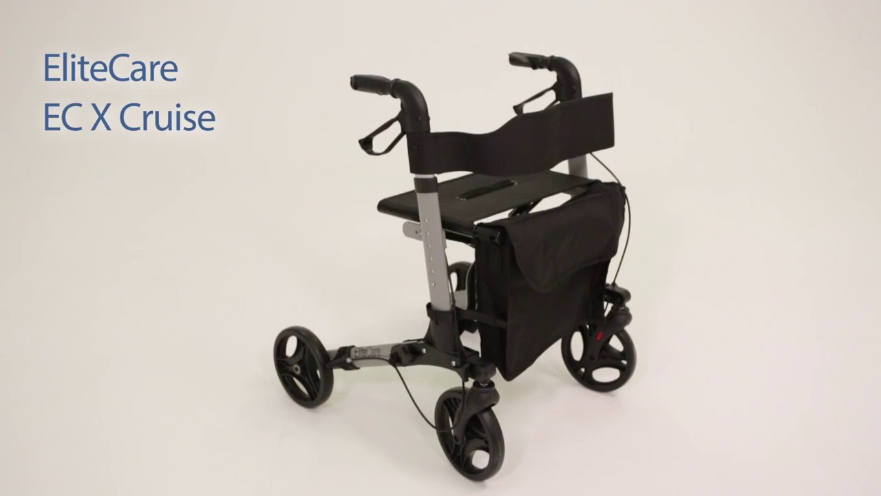 EliteCare EC X Cruise Folding Rollator - Fenetic Wellbeing