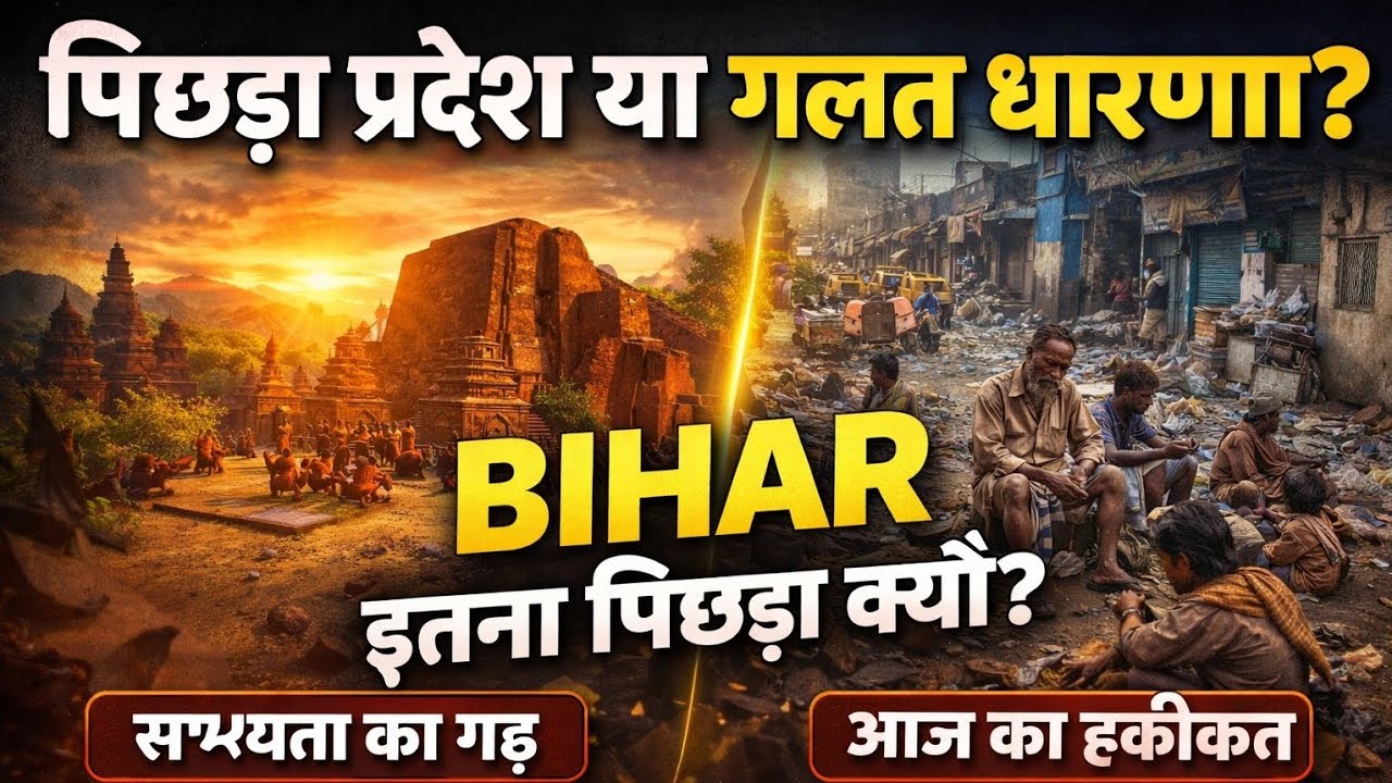 Bihar Itna Pichhra Kyu Hai? | Bihar Development Reality 2026 | Sach Ya Galat Dharna?