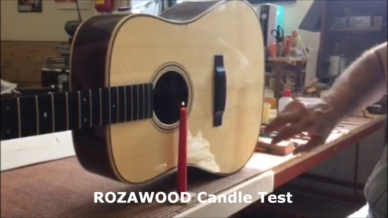ROZAWOOD Candle Test