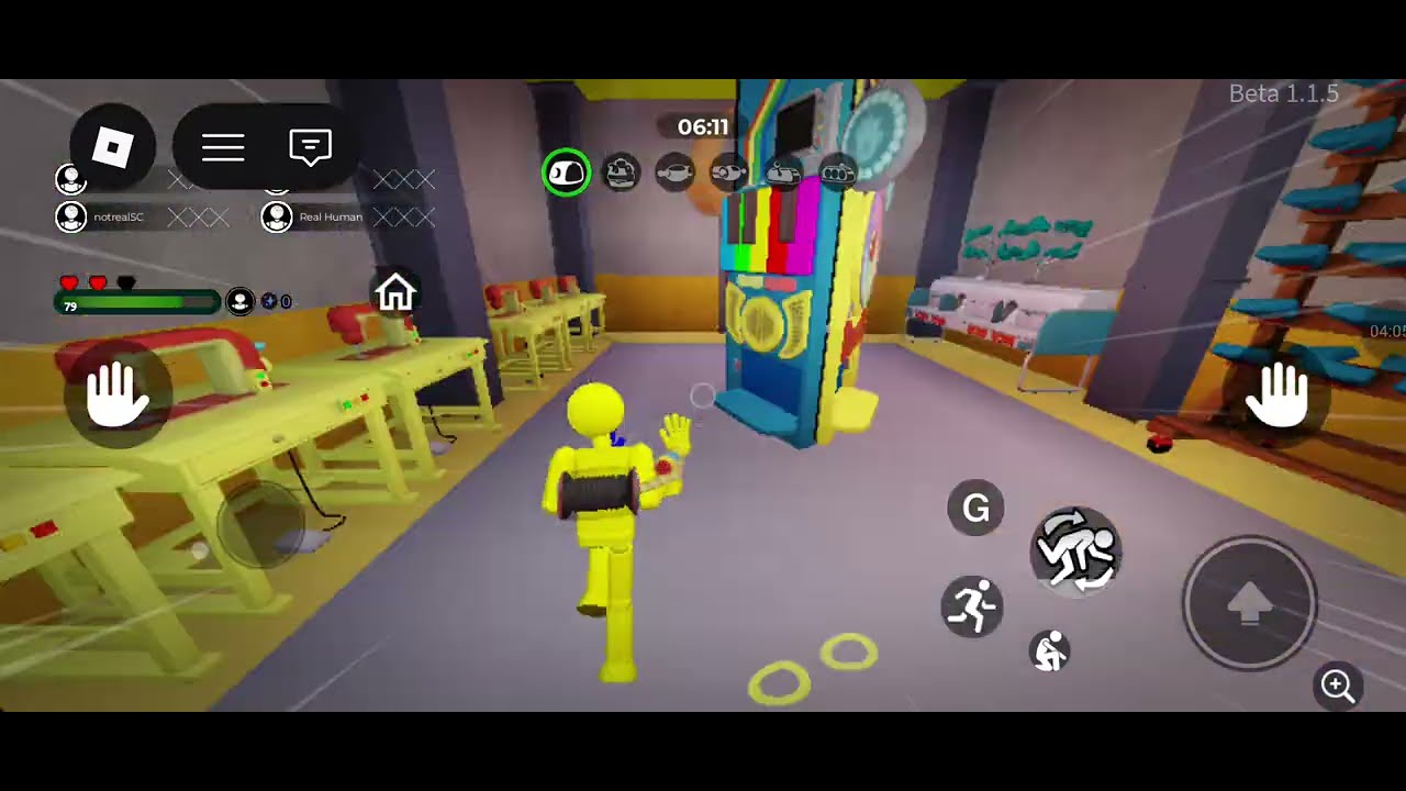 Jugando project playtime en roblox