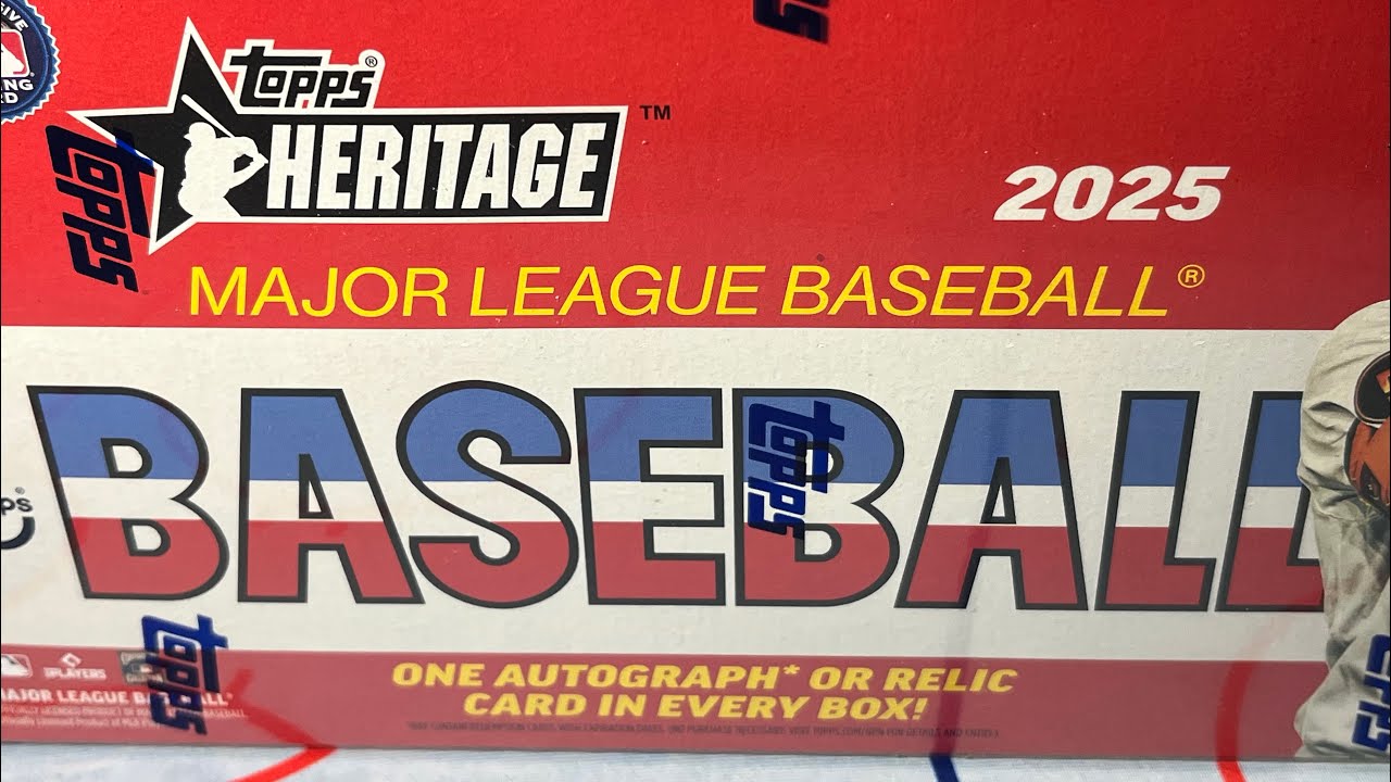 2025 Heritage Hobby Box rip!  ⚾️ 