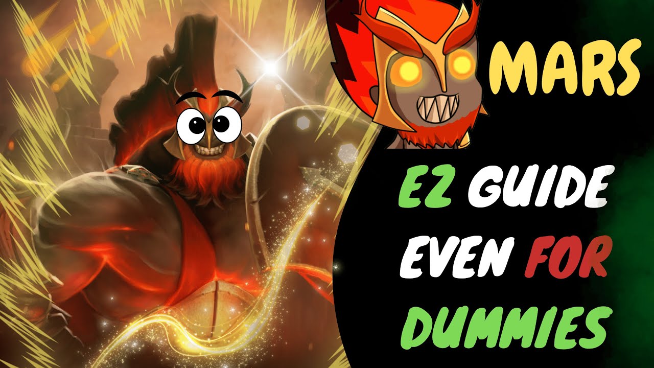 OFFLANE - MARS Dota 2 Guide | GOD of WAR [Aggresive Initiating and Making Chaos]