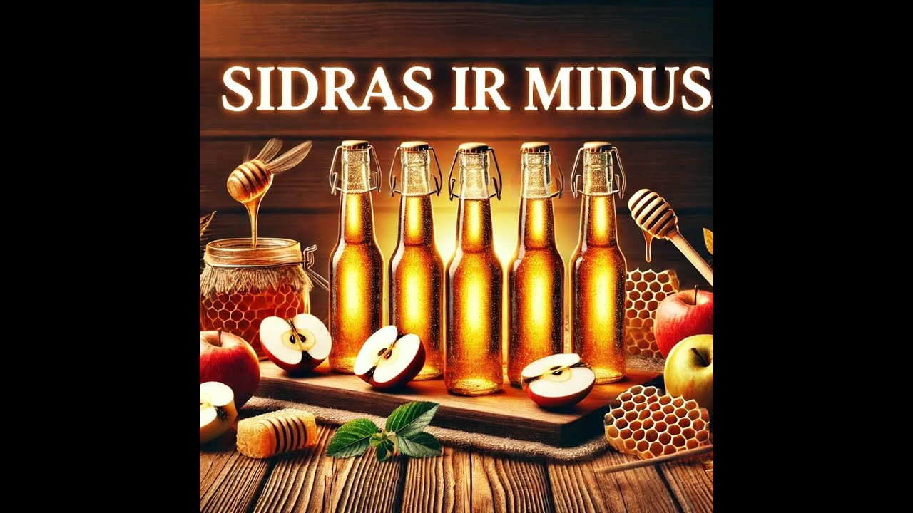 Sidro ir midaus išpilstymas