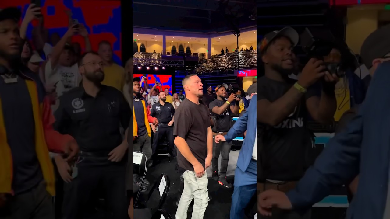 NATE DIAZ AND CHASE DEMOOR FIGHT AT MISFITS BOXING EVENT!