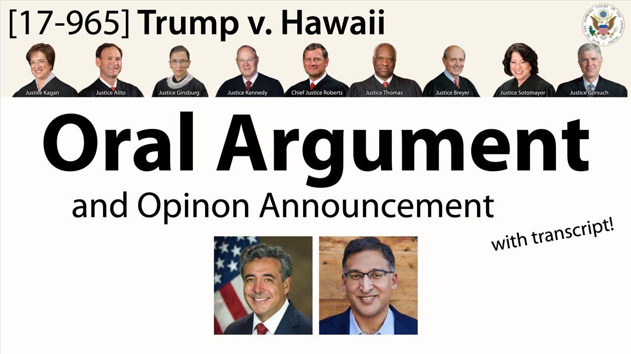 [Landmark Cases] Travel Ban: Trump v. Hawaii