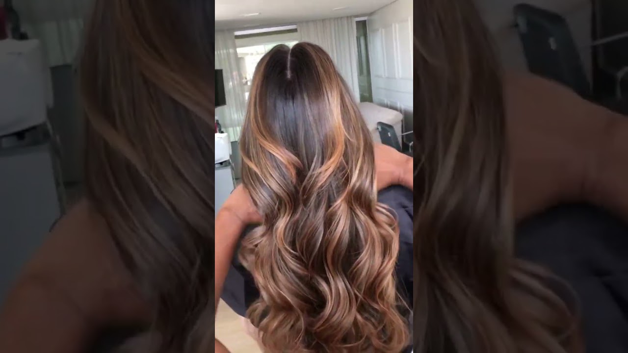hair Highlighting transformation 