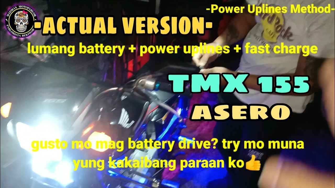 PAANO MAG POWER UPLINES SA TMX 155 ASERO | ACTUAL TUTORIAL | TMX 155 POWER UPLINES METHOD