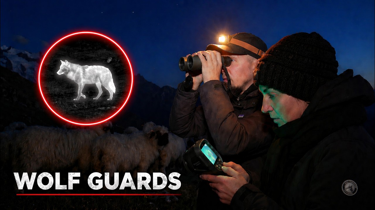 Protecting Wolves at Night in the Swiss Alps