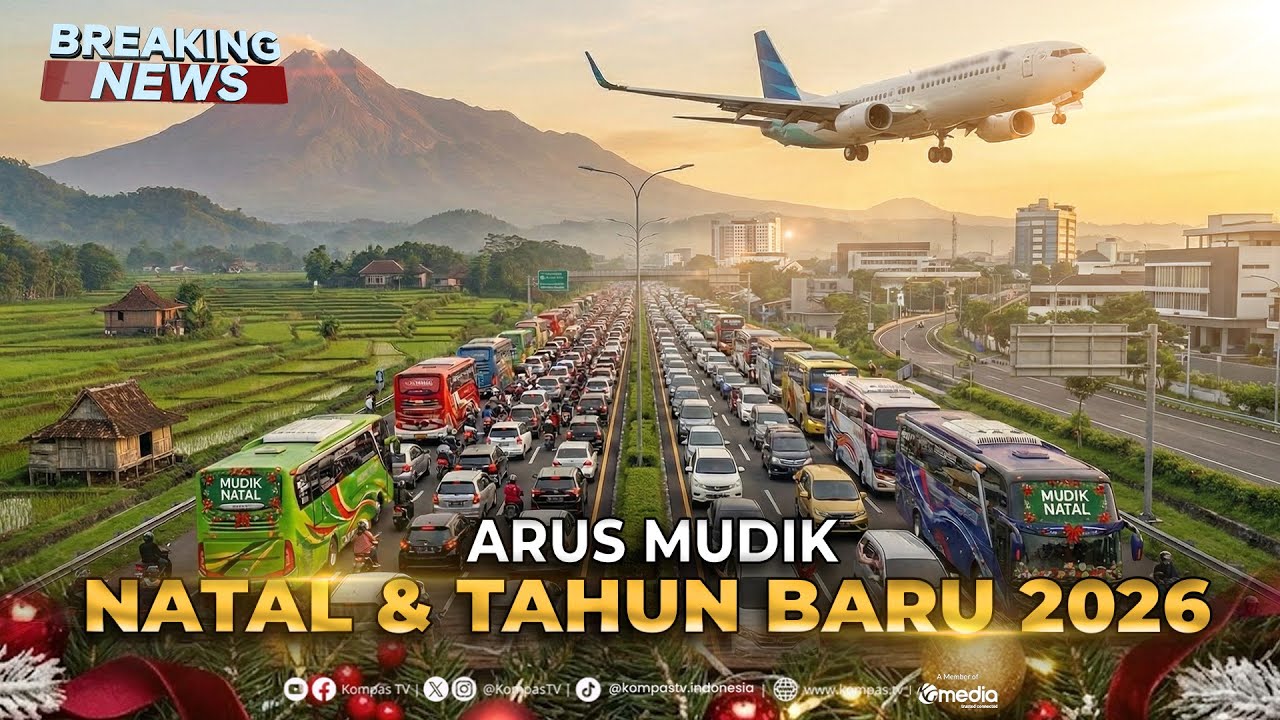 BREAKING NEWS - Pantauan Arus Mudik Natal & Tahun Baru 2026 | 23 Desember 2025