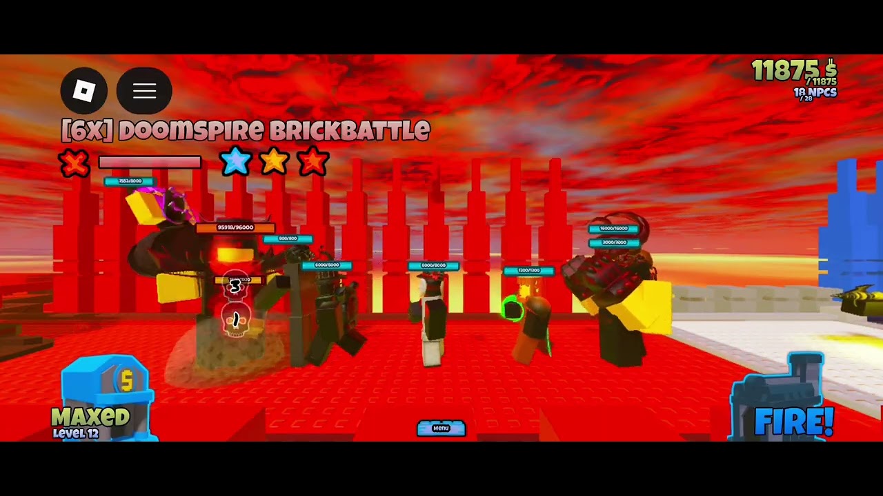 3 star 6x doombringer vs every boss I unlocked through 3 star completion + mini bosses