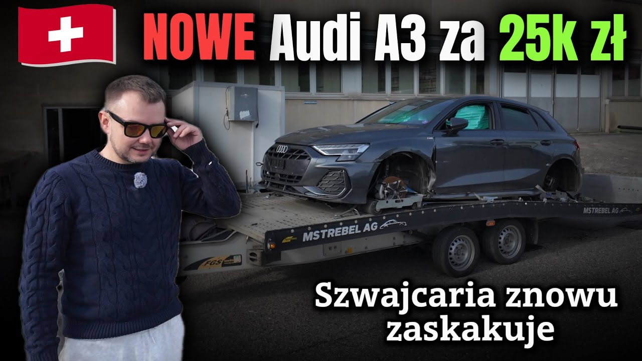 Kupiłem NOWE Audi A3 za 25.000 PLN! 😱 Ale na koła nie starczyło...