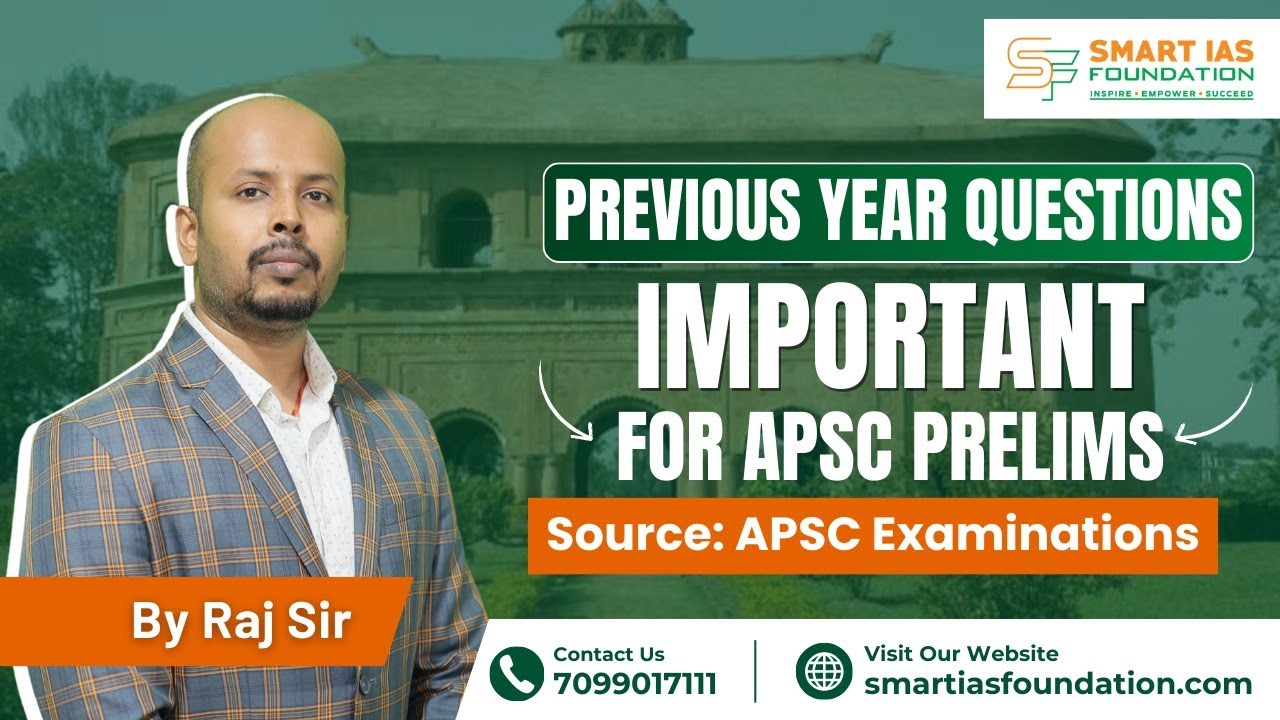 PYQ ANALYSIS [ Lecture 16] | DECODE APSC | Securing your selection in Civil Services