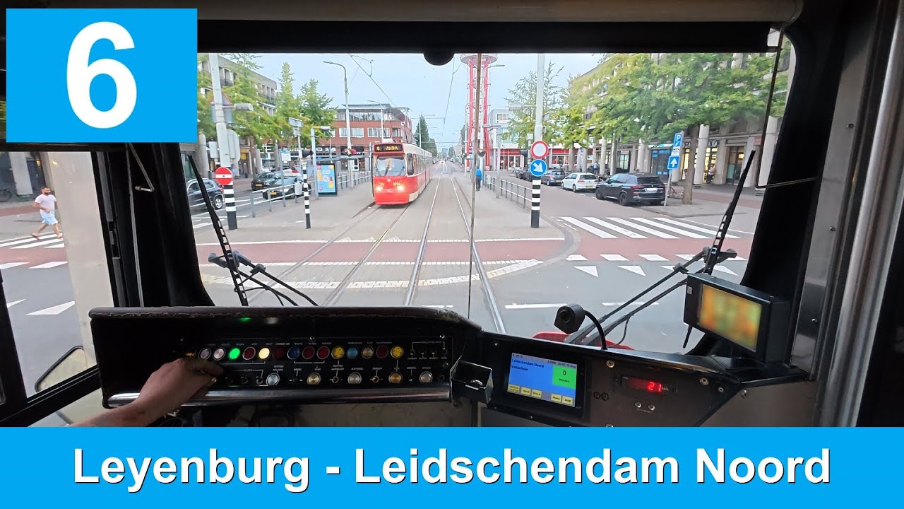 Tramdriver's POV | HTM lijn 6: Den Haag Leyenburg - Leidschendam Noord | HTM 3052 | 2025