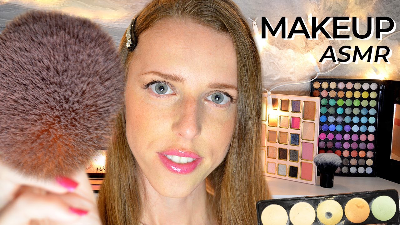 ASMR MAKEUP Roleplay Je te maquille 💄 Pinceaux, sticky fingers, tapping, chuchotements