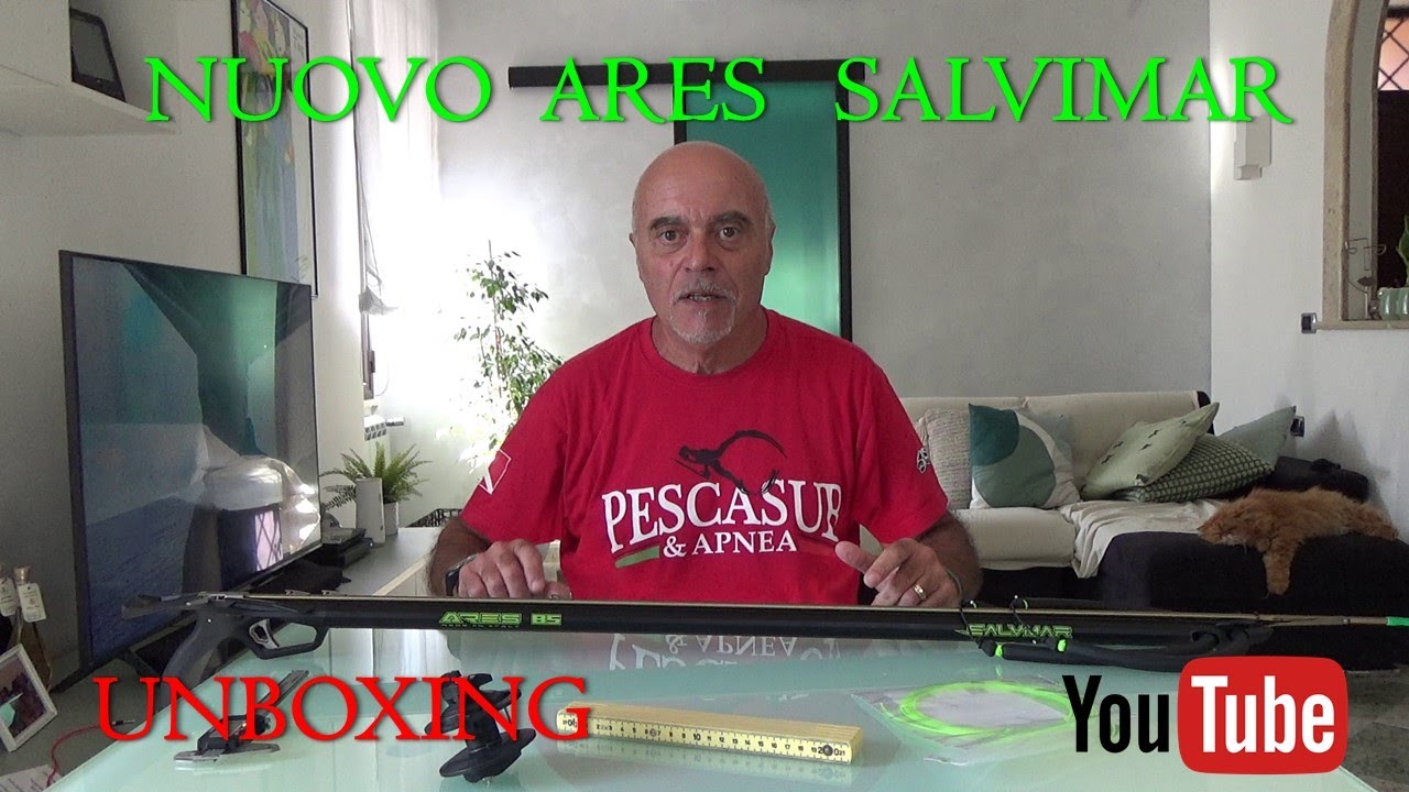 pescasub | ARBALETE ARES 85 Salvimar Unboxing - Descrizione Tecnica