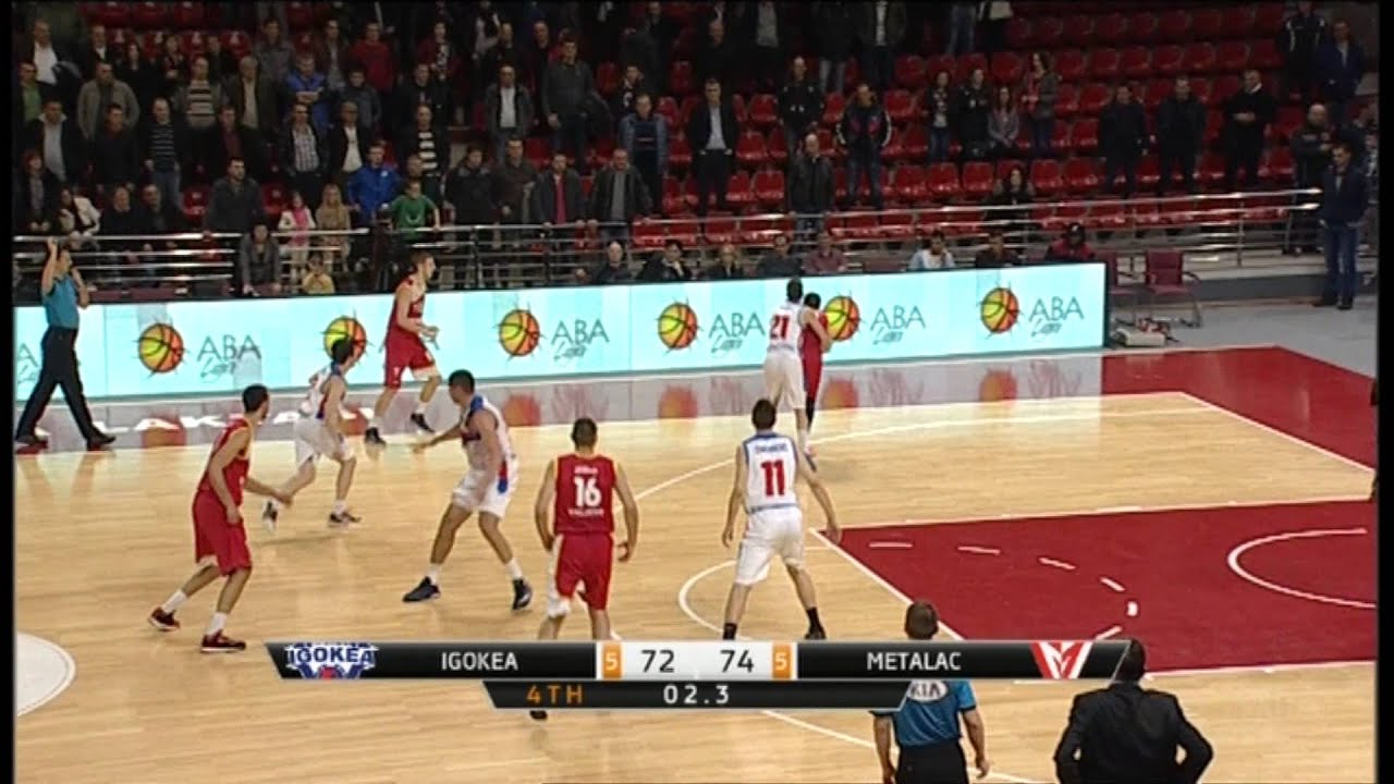 Brady Heslip wanted to be the hero, but... (Igokea - Metalac Farmakom, 2.2.2015)