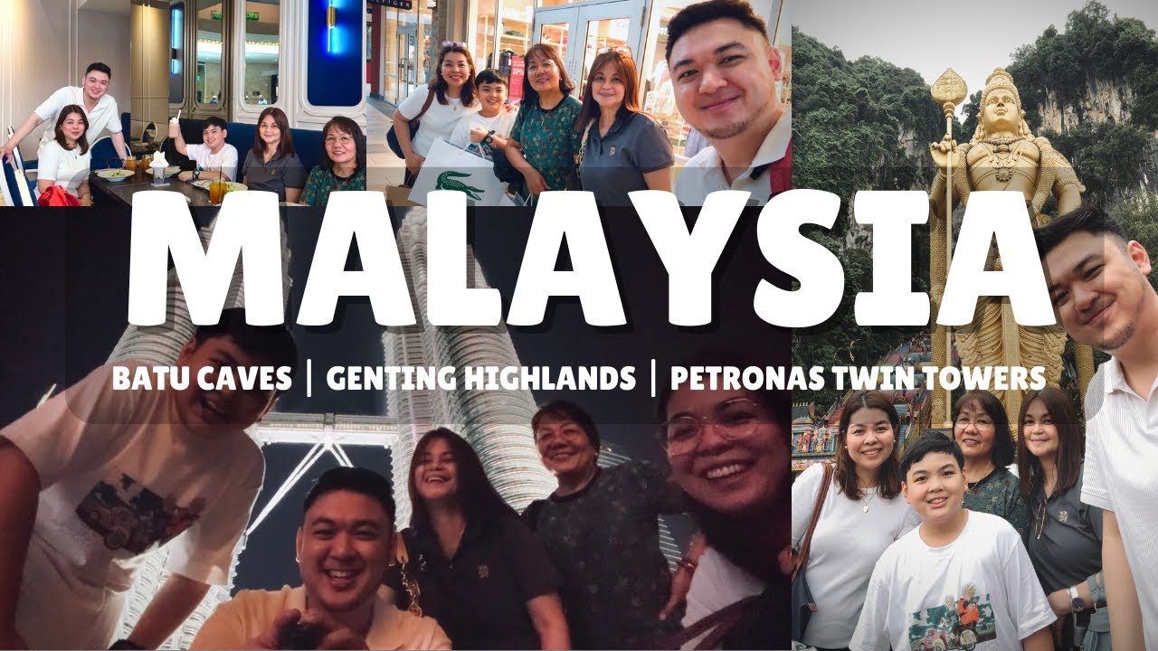 Exploring Malaysia: Batu Caves, Genting Highlands, and the Iconic Petronas Towers! | @ronmanuel