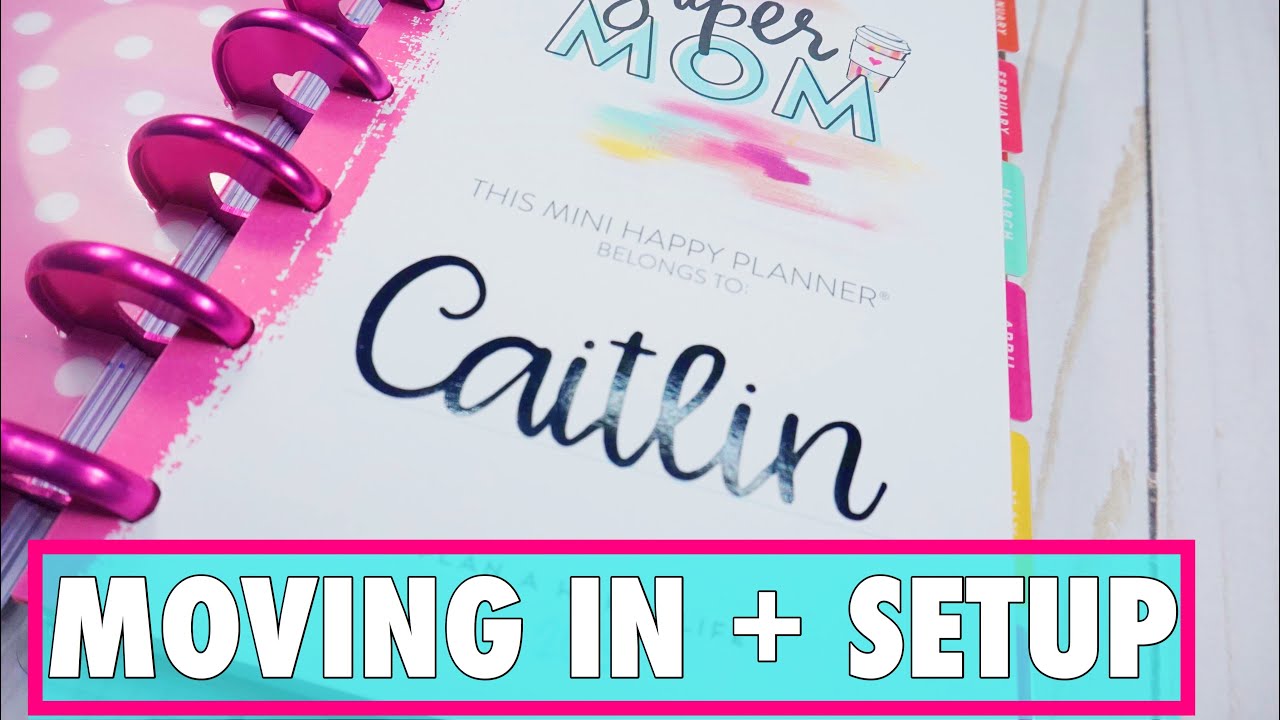 SUPERMOM HAPPY PLANNER SETUP | MINI PLANNER SETUP | LIFE PLANNER + BUDGET PLANNER