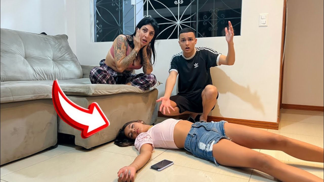 FINGI DESMAIAR NA FRENTE DE TODOS DA CASA E ESSA FOI A REAÇÃO DELES.