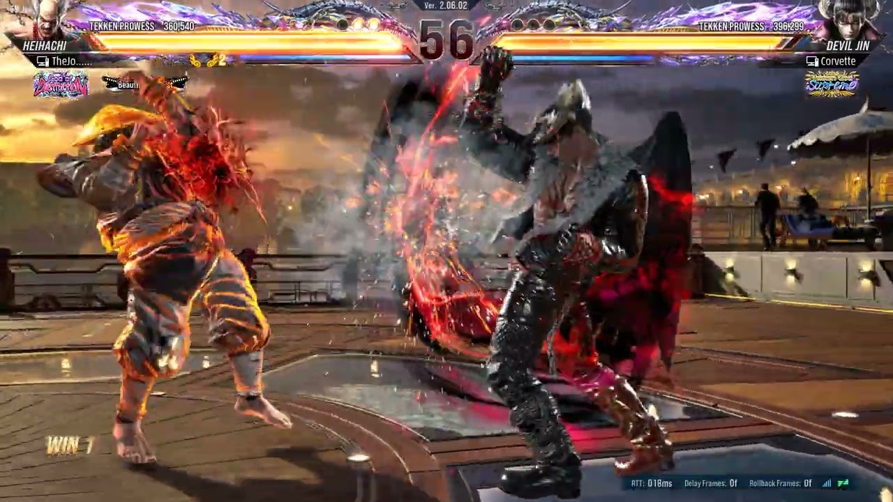Tekken 8 | Heihachi Meets A Strong Defensive Devil Jin In Rank