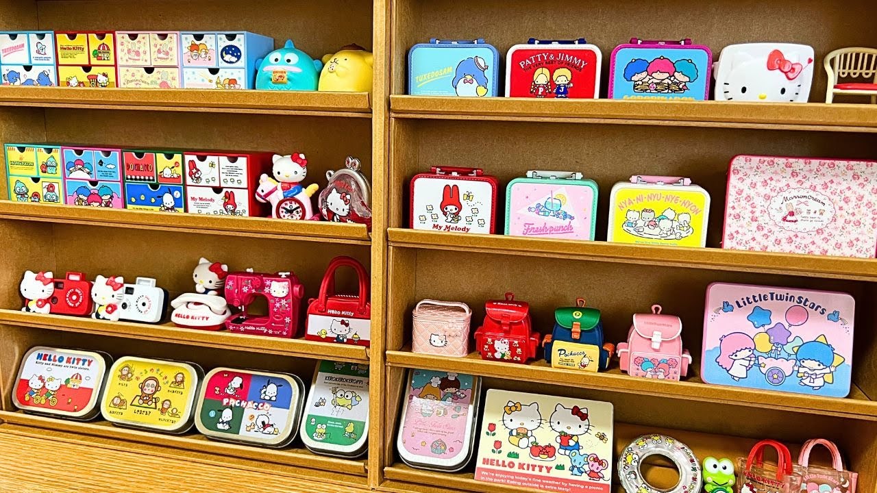 【収納活用】120本用マスキングテープケース。ミニチュアのディスプレイ収納に良かった…！【ガチャガチャ】