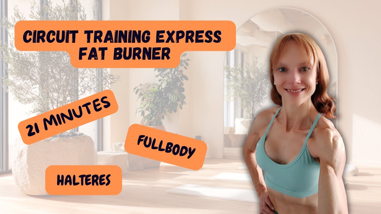CIRCUIT TRAINING EXPRESS FAT BURNER - FULBODY - HALTERES